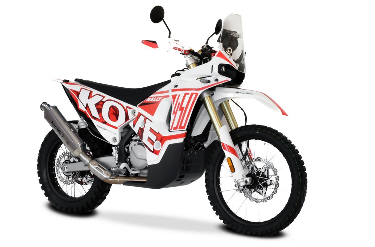 HP CORSE SP-2 400 Titanium Exhaust for Kove 450 Rally (2023+)