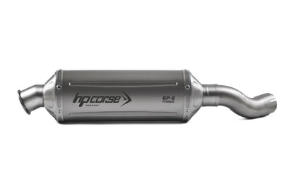 HP CORSE SP-2 Titanium Exhaust for Honda Transalp XL750 (Low Mount)