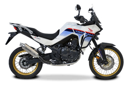HP CORSE SP-2 Titanium Exhaust for Honda Transalp XL750 (Low Mount)