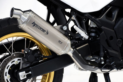 HP CORSE SP-2 Titanium Exhaust for Honda Transalp XL750 (Low Mount)