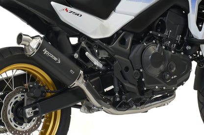 HP CORSE SP-2 Titanium Exhaust for Honda Transalp XL750 (Low Mount)