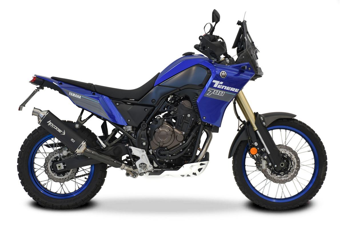 HP CORSE SP-2 Titanium Exhaust for Yamaha Tenere 700 (Low Mount)