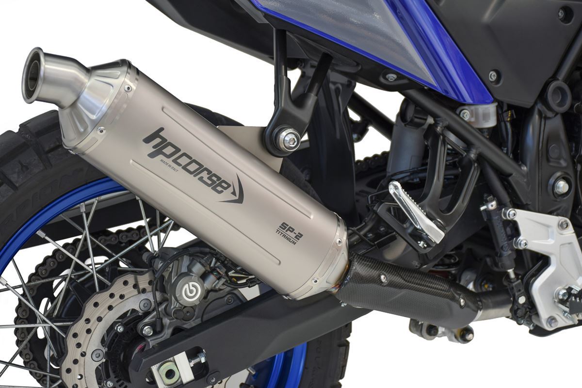 HP CORSE SP-2 Titanium Exhaust for Yamaha Tenere 700 (Low Mount)