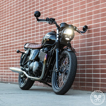 Motodemic LED Headlight Conversion Kit for Classic Triumph Bonneville and Thruxton