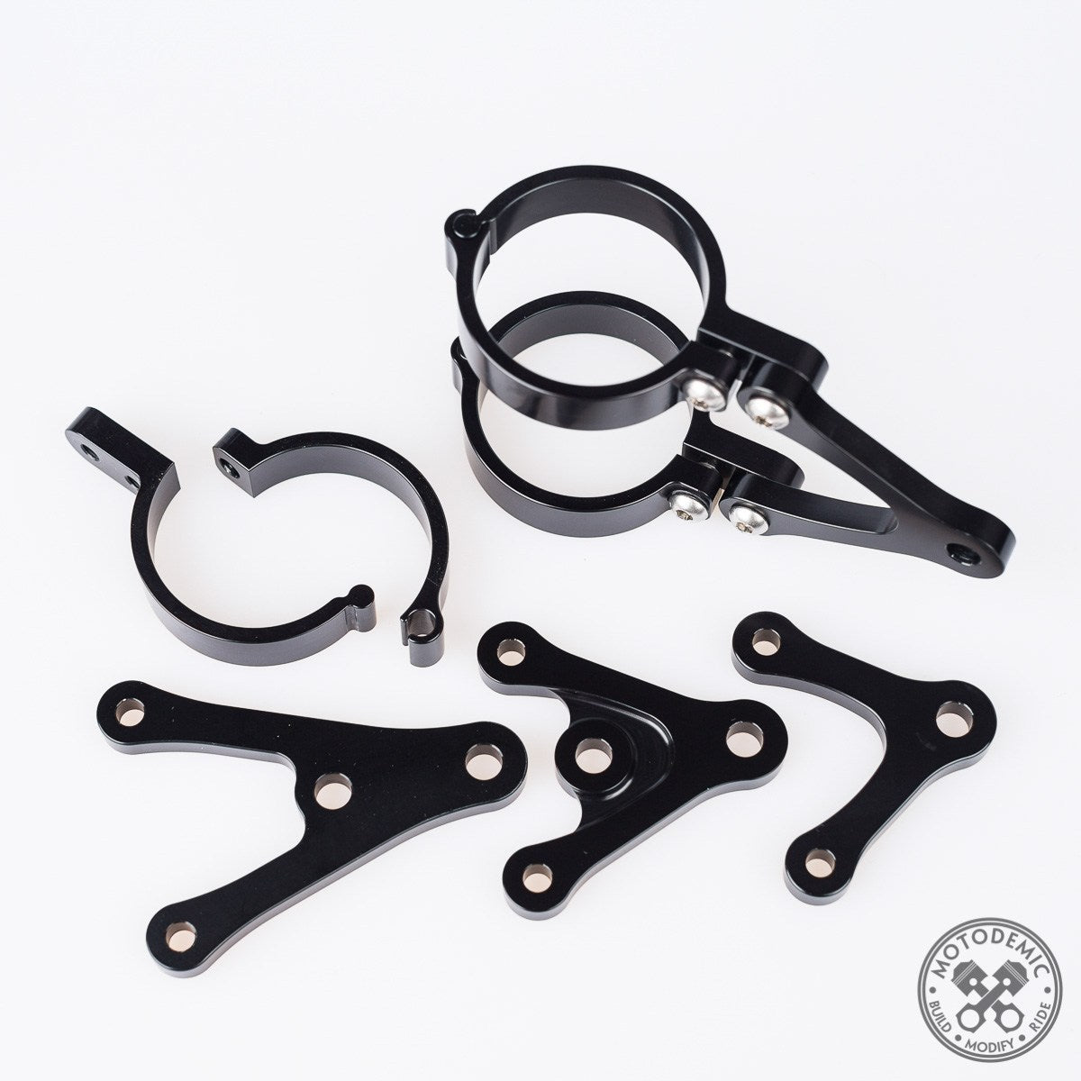 Motodemic Custom Headlight Brackets for GSX-R600, GSX-R750, & GSX-R1000