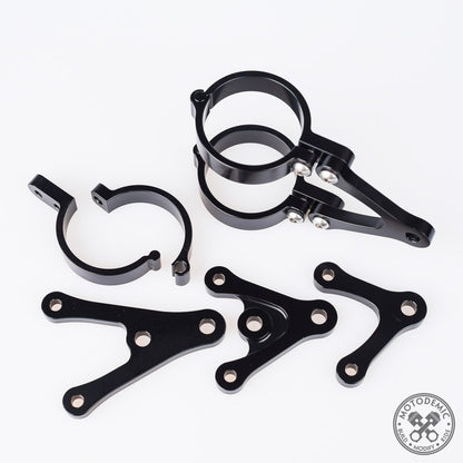 Motodemic Custom Headlight Brackets for Yamaha FZ-07 / MT-07 & XSR700