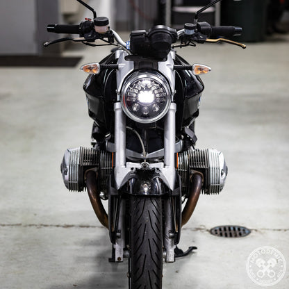 Motodemic LED Headlight Conversion Kit for the BMW R 1200 R (R1200R) (2005-2014)