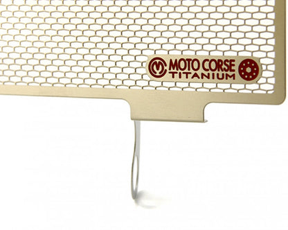 Motocorse Titanium Radiator and Oil Cooler Guards for MV Agusta F3 675 / 800