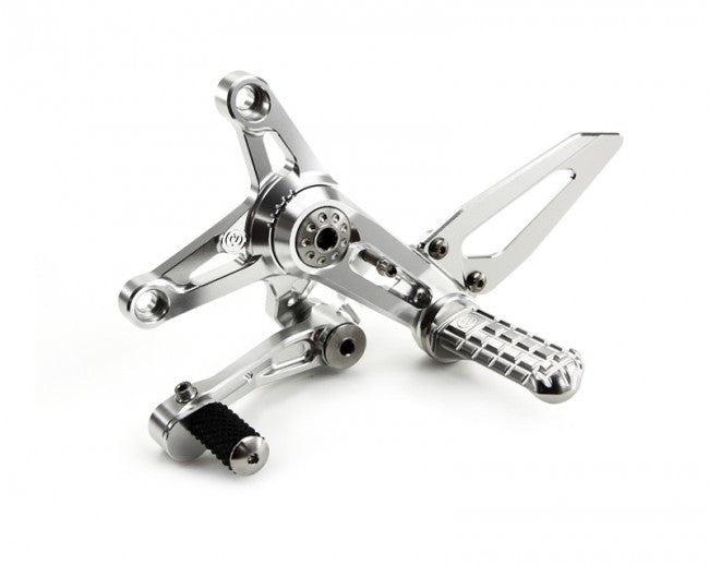 Motocorse Billet Rearsets with Titanium for MV F3  Brutale 675/800  and Dragster 800