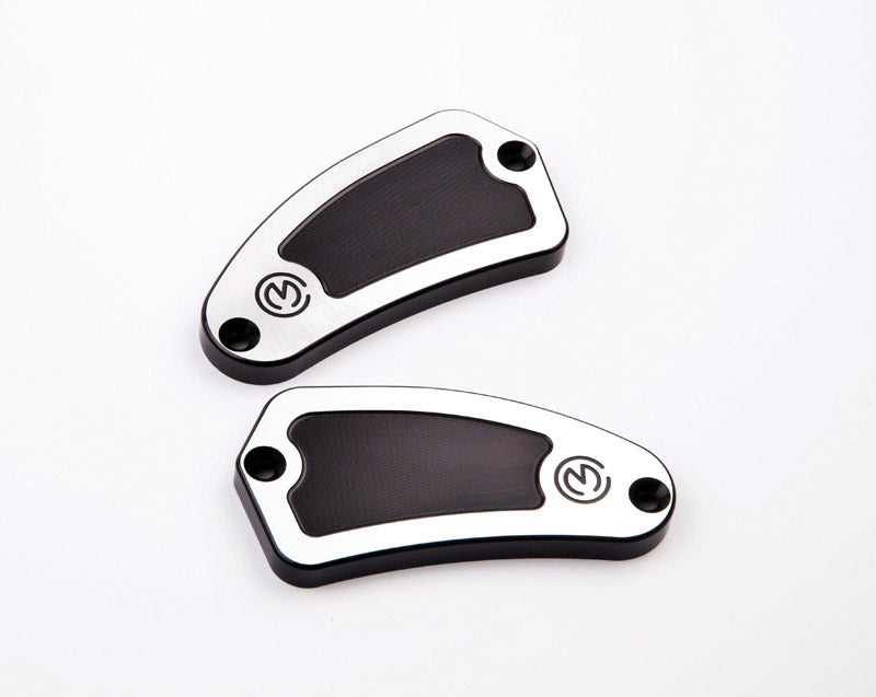 Motocorse Billet Brake & Clutch Reservoir Caps For Nissin Master Cylinders On MV Agusta Models