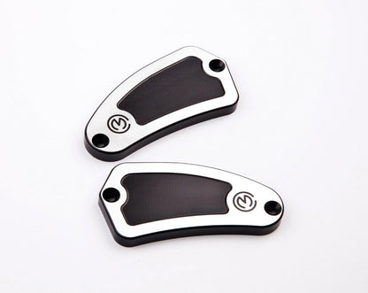 Motocorse Billet Brake & Clutch Reservoir Caps For Nissin Master Cylinders On MV Agusta Models
