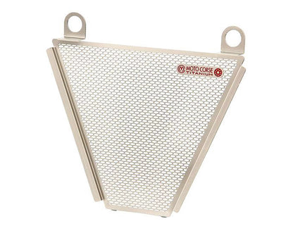 Motocorse Titanium Radiator and Oil Cooler Guards for the Ducati Panigale / Streetfighter V4 / S / R / Speciale