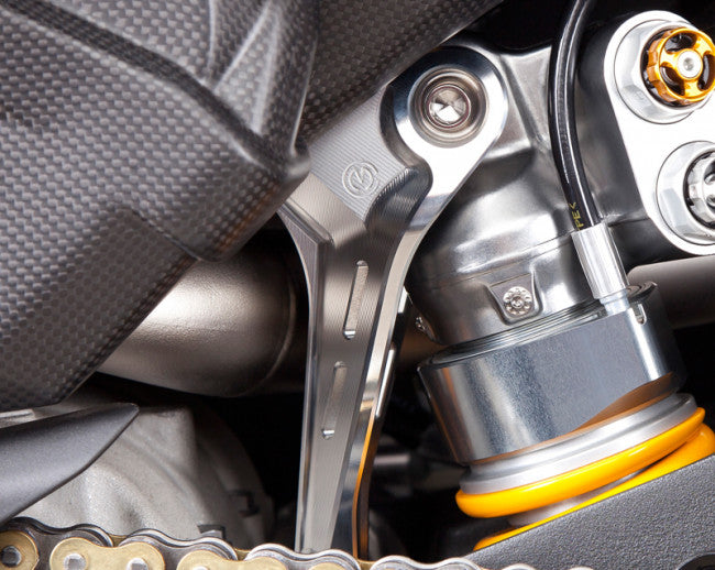 Motocorse Billet Aluminum Upper Rear Shock Support for Ducati Panigale / Streetfighter V4 / S / R / Speciale