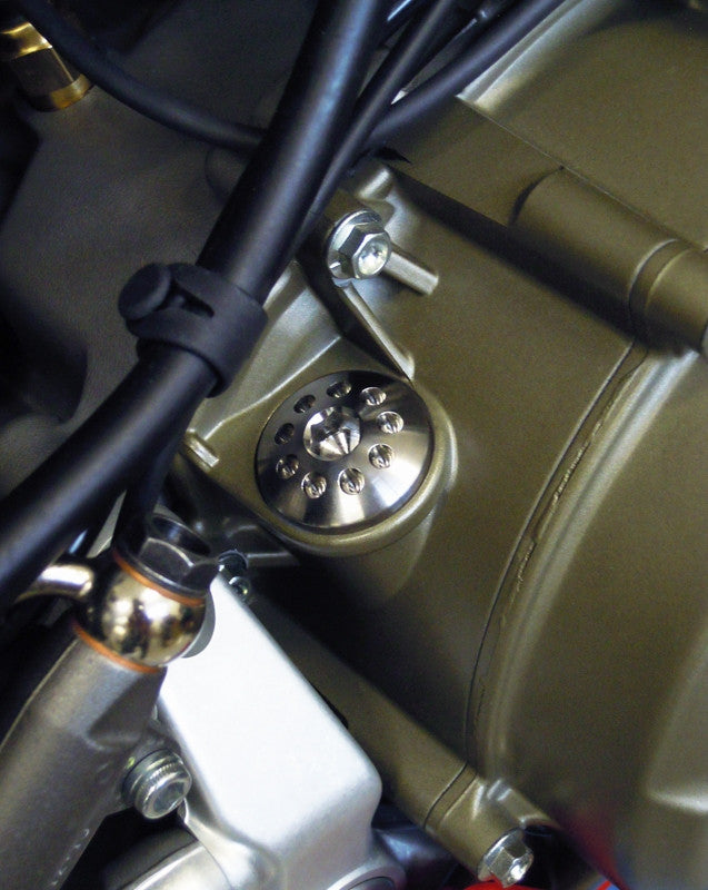 Motocorse billet Aluminum or Titanium Oil Fill plug for Ducati, Honda, Kawasaki, Triumph, and Yamaha - M20x2.5
