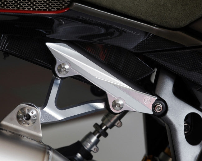 Motocorse Billet Subframe Cover kit (Passenger Peg Deletes) For MV Agusta Brutale 4 Cylinder Models (B4) up to 2009