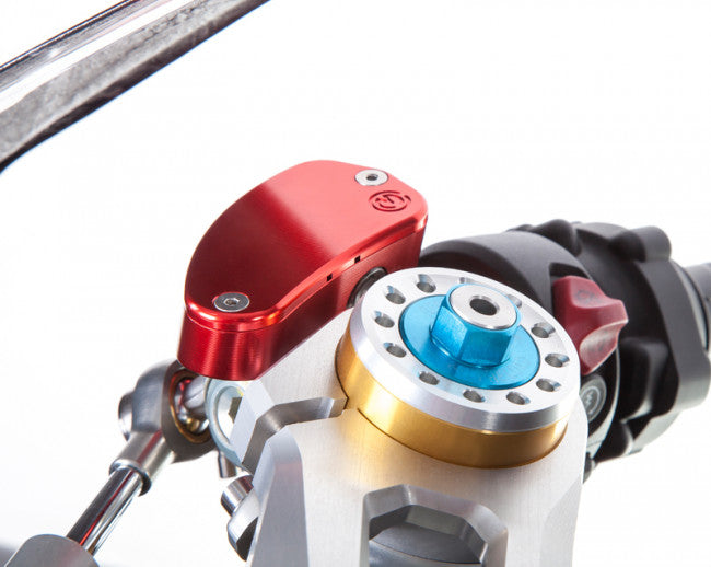 Motocorse Billet Brake and Clutch Reservoirs for OE Master Cylinders for Ducati and MV F4 RR/RC (up to 2020 models)