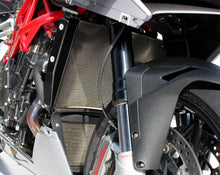 Motocorse Titanium Water Radiator & Oil Cooler Guards For MV Agusta F4 2010+ / Brutale / Rush 1000