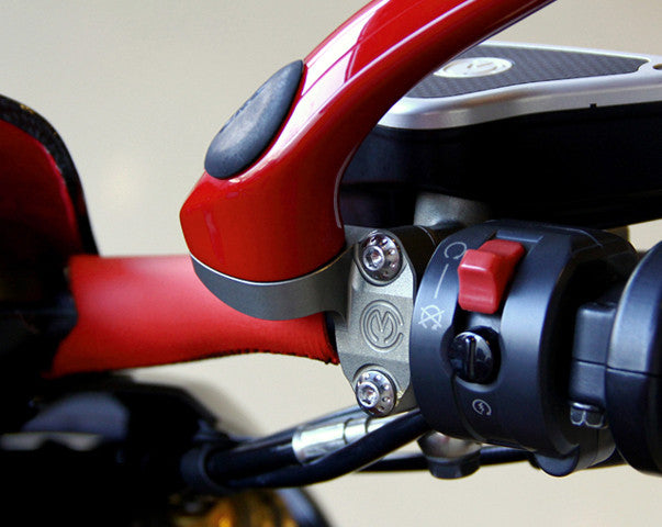 Motocorse Mirror Holder Clamps For Brembo Billet & RCS Master Cylinders for MV Agusta