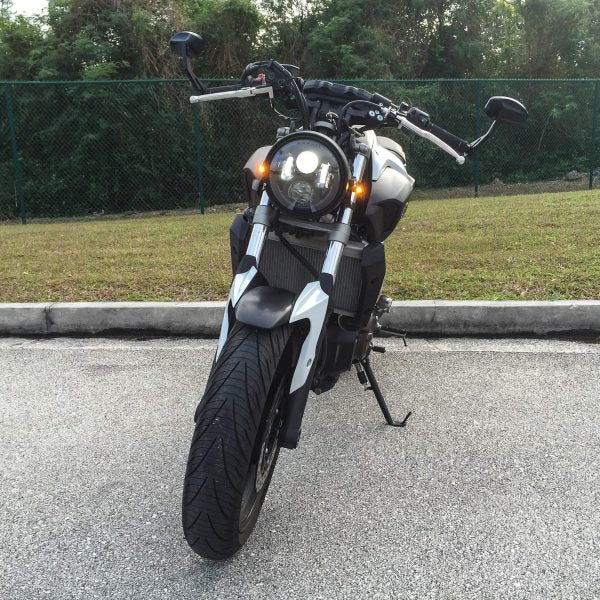 Motodemic Custom Headlight Brackets for Yamaha FZ-07 / MT-07 & XSR700