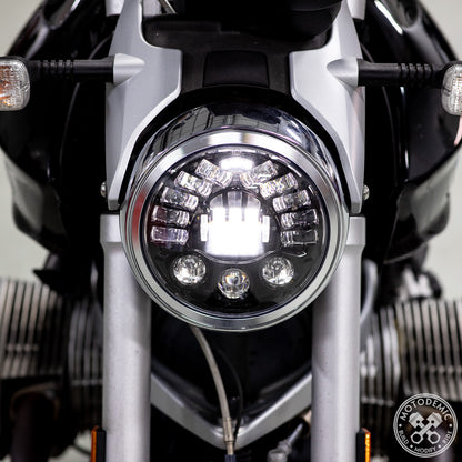 Motodemic LED Headlight Conversion Kit for the BMW R 1200 R (R1200R) (2005-2014)