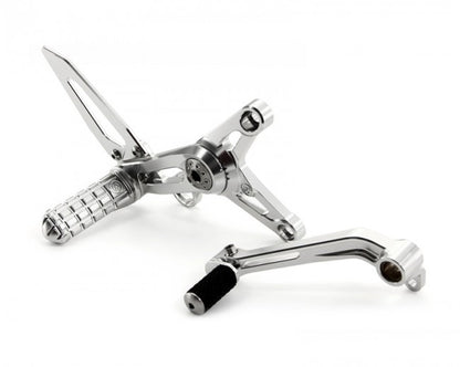 Motocorse Billet Rearsets with Titanium for MV F3  Brutale 675/800  and Dragster 800