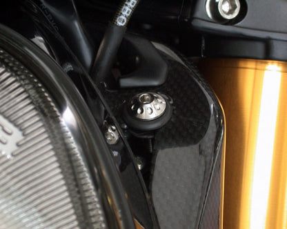 Motocorse Titanium or Aluminum Headlight Adjustment Screw For MV Agusta Brutale 4 Cylinder Models (B4)