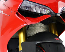 Motocorse Titanium Upper and Lower Radiator Protectors Ducati 1299/1199/959/899