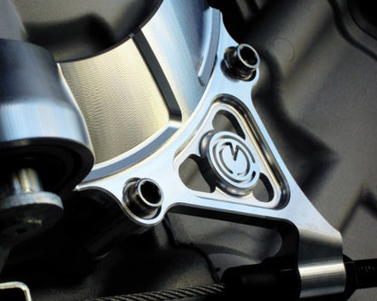 Motocorse Billet Aluminum Clutch Cover W/ Cable Bracket and Titanium Hardware for MV 3 cylinder Models