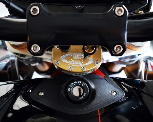 Motocorse Scotts Rotary Steering Damper Kit for MV Agusta Rivale 800 & Stradale 800