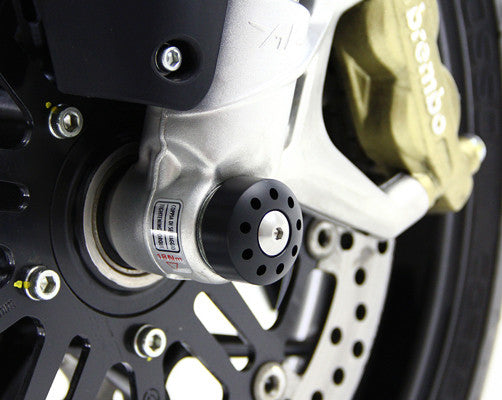 Motocorse Titanium and Delrin Front Axle Slider for 2012 MV Agusta F3 675 ORO