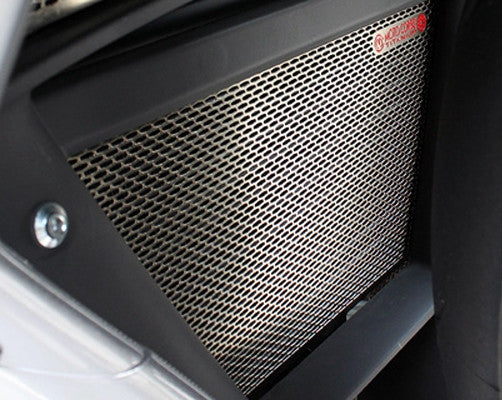 Motocorse Titanium Water Radiator & Oil Cooler Guards For MV Agusta F4 2010+ / Brutale / Rush 1000