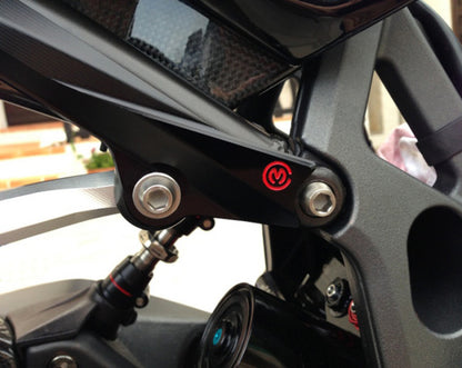 Motocorse Billet Subframe Cover kit (Passenger Peg Deletes) For MV Agusta Brutale 4 Cylinder Models (B4) up to 2009