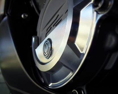 Motocorse Billet Aluminum Generator Cover W/ Titanium Hardware for MV 3 cylinder Models
