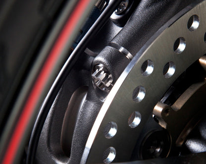 Motocorse Eccentric hub titanium screws kit (Nr.2) Ducati Panigale V4, Monster 1200, Supersport