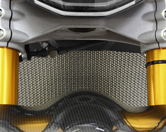 Motocorse Titanium Water and Oil Cooler Radiator Guards for Ducati XDiavel