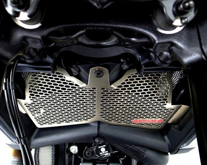 Motocorse Titanium Water Radiator Guard for Ducati Diavel