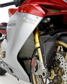 Motocorse Titanium Radiator and Oil Cooler Guards for MV Agusta F3 675 / 800