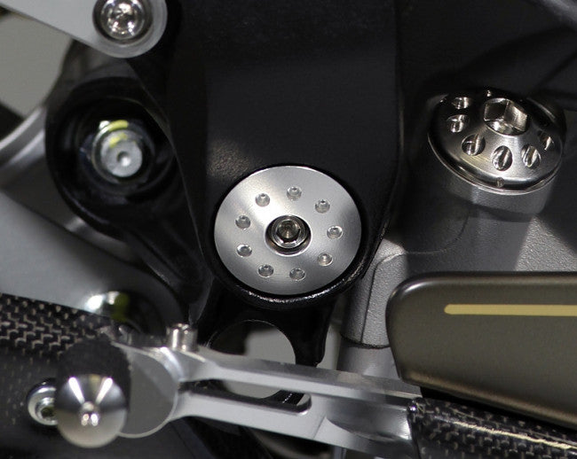 Motocorse Billet Aluminum Frame Plate Plug Kit for MV Agusta 3 cylinder Models