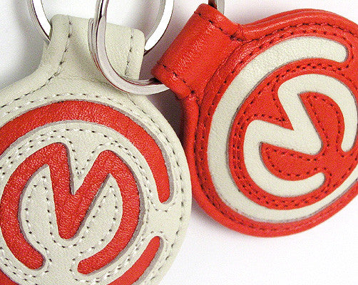 MOTOCORSE Official Leather Key Chain (Fob/Ring)
