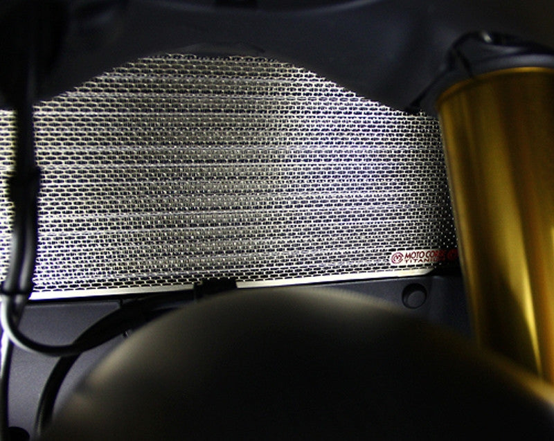 Motocorse Titanium Upper and Lower Radiator Protectors Ducati 1299/1199/959/899
