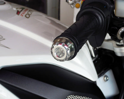 Motocorse Billet Aluminum Weighted Bar Ends for MV Agusta Brutale 675 / 800