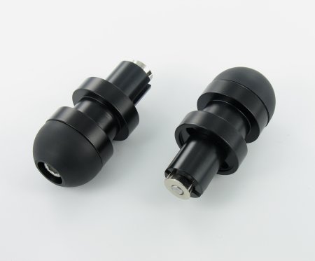 RhinoMoto Bar Ends For Bar End Mirrors - .575" to .625" (14.6mm to 15.9mm) - Universal