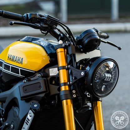 Motodemic LED and Round Halogen Headlight Conversion Kit for the Yamaha XSR900