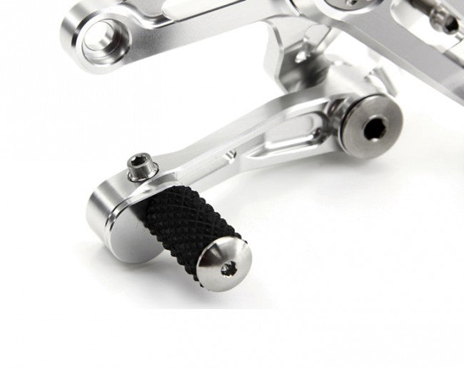 Motocorse Billet Rearsets with Titanium for MV F3  Brutale 675/800  and Dragster 800