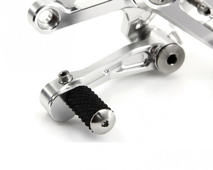 Motocorse Billet Rearsets with Titanium for MV F3  Brutale 675/800  and Dragster 800