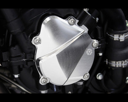 Motocorse Billet Left Side Crankcase Protector - New Design - For MV Agusta Brutale 4 Cylinder Models (B4)