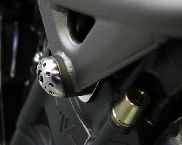 Motocorse Titanium Frame Crash Pads For MV Agusta Brutale 1090 /RR  990R / 920