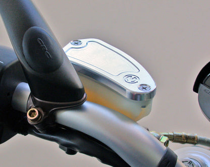 Motocorse Billet Brake & Clutch Reservoir Caps For Nissin Master Cylinders On MV Agusta Models