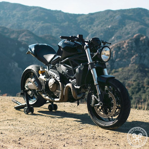 Motodemic Special Edition LED and Round Halogen Headlight Conversion Kit for the Ducati Monster 1200 and 821