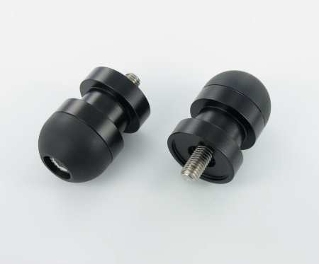 RhinoMoto Bar Ends For Bar End Mirrors - M8 bolt - Universal - Ducati Monster S4, BMW S10000RR